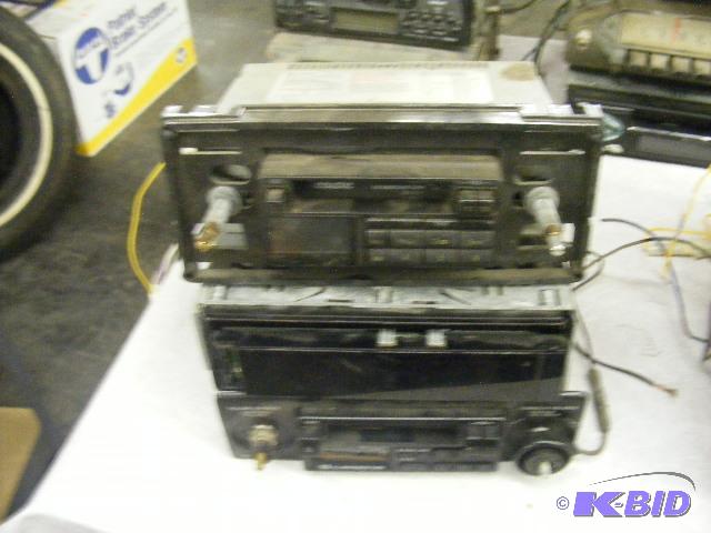 3 Radios, 1 is Sony Casette Player, 1 unknown...