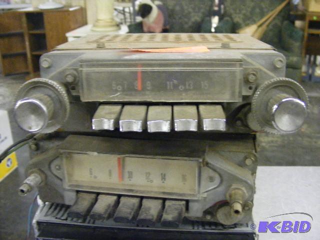 3 Radios, 1 is Alpine cassette player...