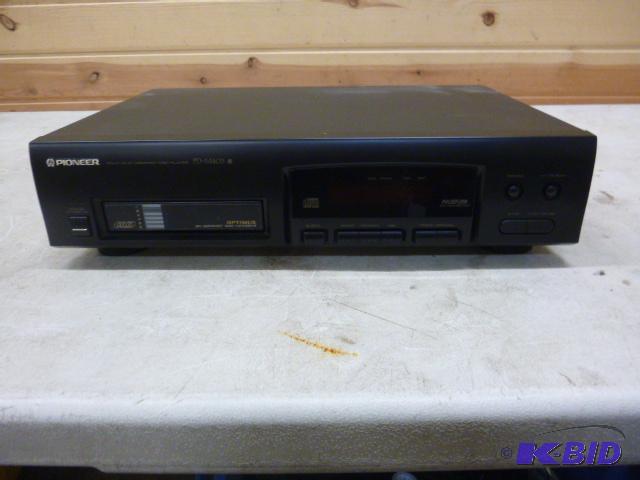 lot 111 image: Pioneer CD 6 Disk CD Player Model #PD-M403...