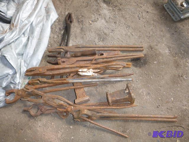 lot 136 image: Lot of Blacksmith Tools...