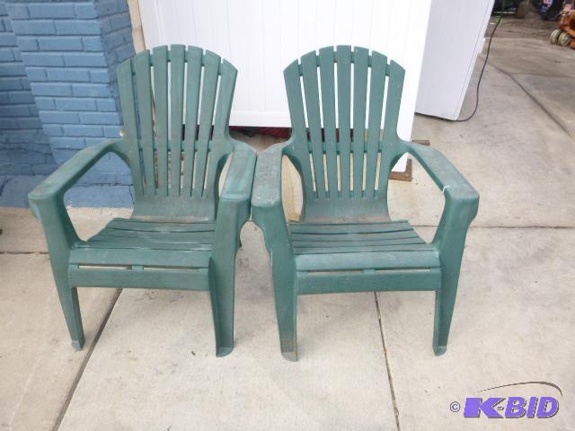 lot 144 image: 2 Adirondack Chairs...