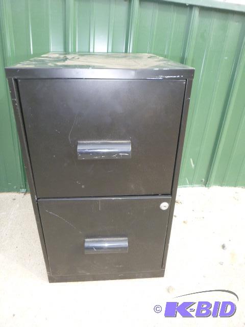 lot 167 image: 2 Drawer File Cabinet...