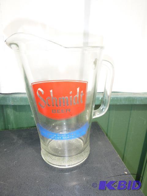 lot 179 image: Schmidt Glass Pitcher...
