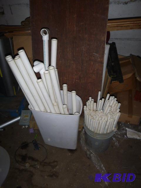 lot 180 image: Lot of Miscellaneous PVC Pipe...