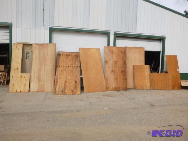 lot 201 image: Miscellaneous Plywood and Siding 5 - 4 X 8 ...