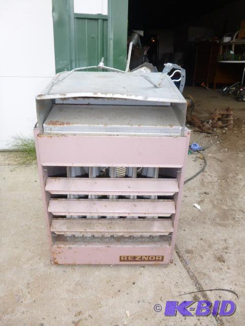 lot 209 image: Reznor Garage Heater Gas source, unknown BTUs...