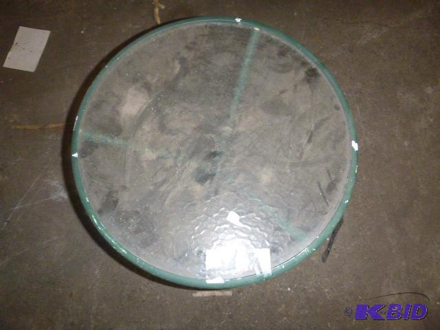 lot 41 image: 20" Glass Top Patio Table...