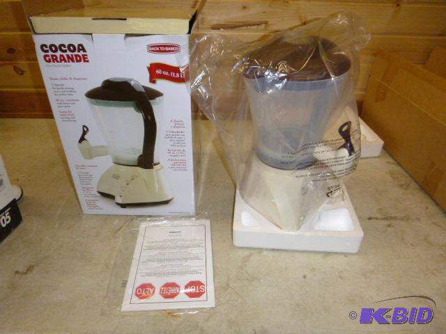 lot 65 image: Back to Basics Cocoa Grande Hot Drink Maker...