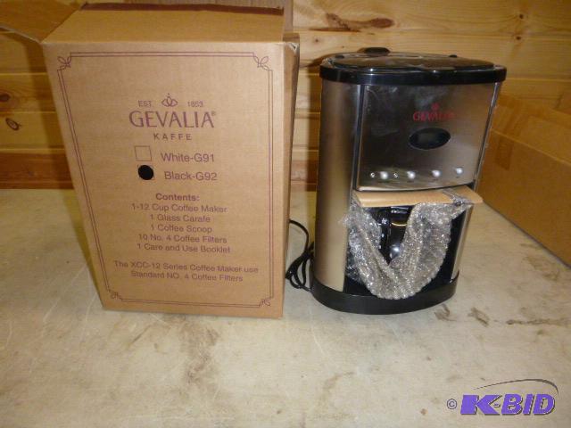 lot 69 image: Gevalia Coffee Maker...