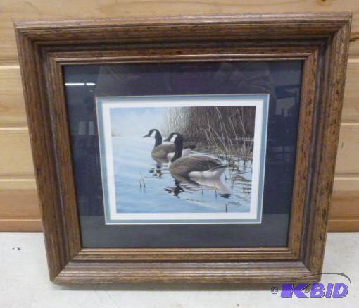 lot 79 image: Pause from the Journey Goose Framed Print By ...