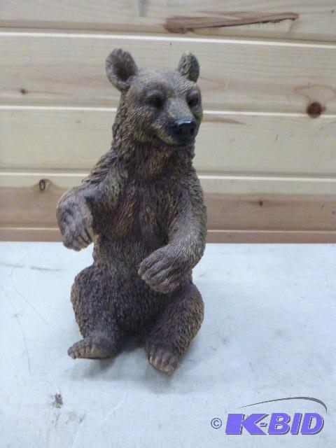 lot 87 image: Bear Figurine 10" high....