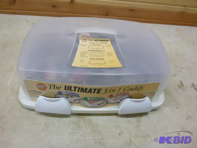 lot 96 image: Wilton 3 in 1 Caddy Will hold 9" X 13&qu...