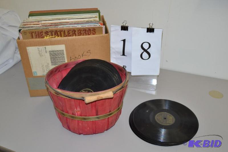 Albums, LPs, records