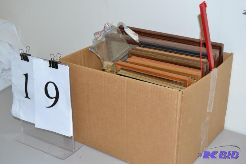 Box of picture frames