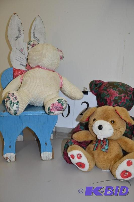 Childs bunny chair