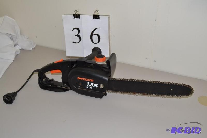 Electric, Remington, Chainsaw