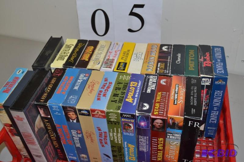 28 VHS tapes