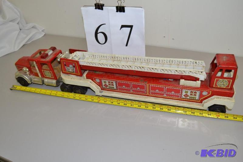 Tonka Fire Truck - ladder truck