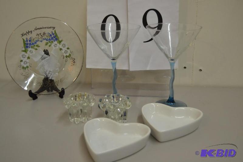 Misc. glassware
