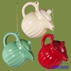Ceramic Tea Pot Ornaments