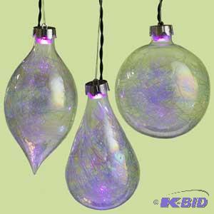 IRID Glass BallDropFinial