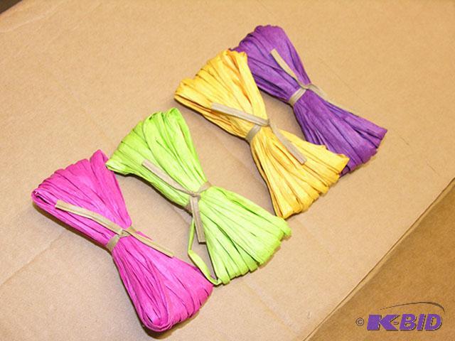 Paper raffia quartet bags