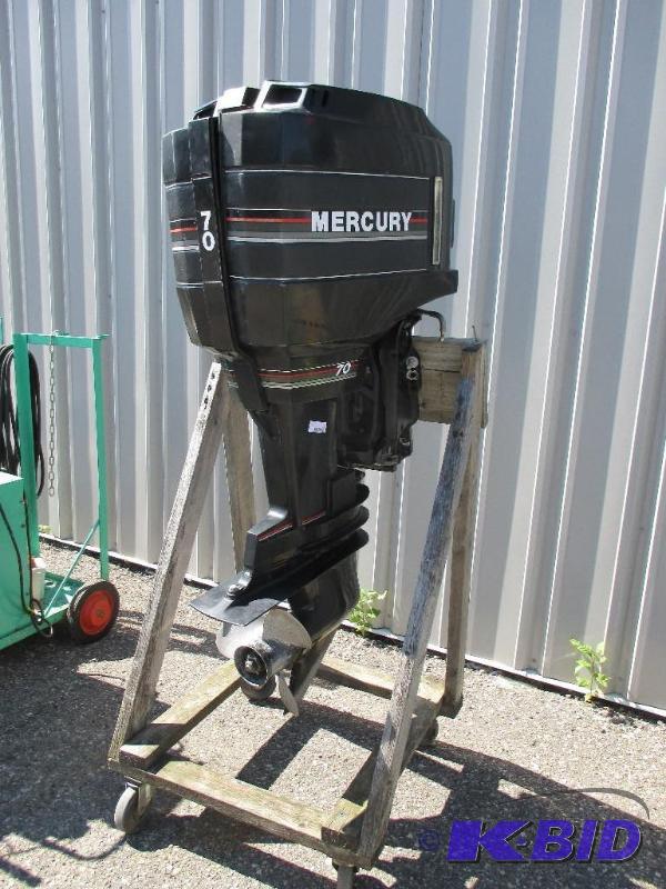 Mercury 70HP Motor, oil injected, good prop, ...