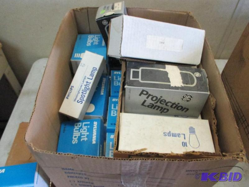 Box of misc bulbs...