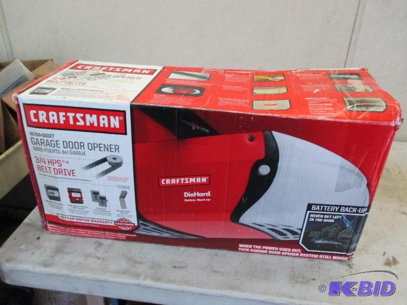Craftsman 34 HP garage door opener...