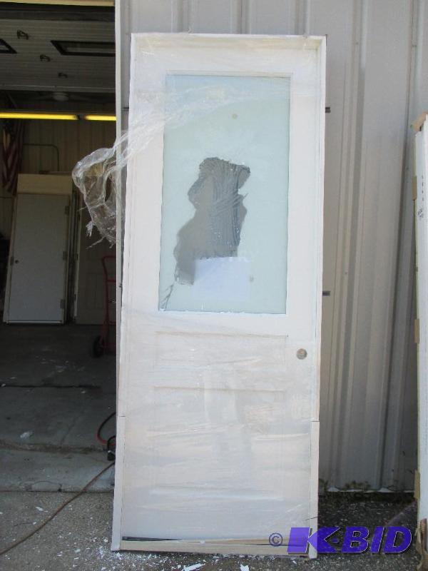 Door with Etched Glass, LH Swing...