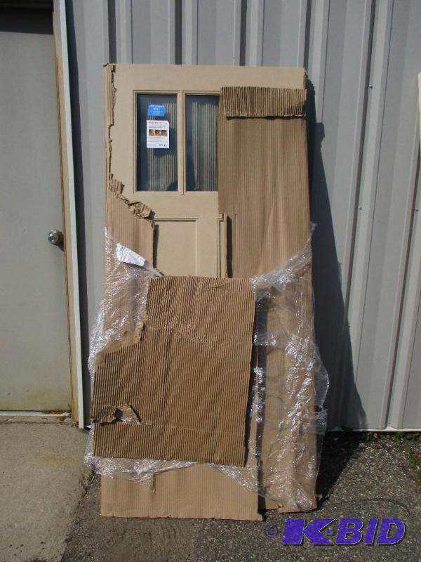 Door with glass lights RH 36 x 79 12&quot...
