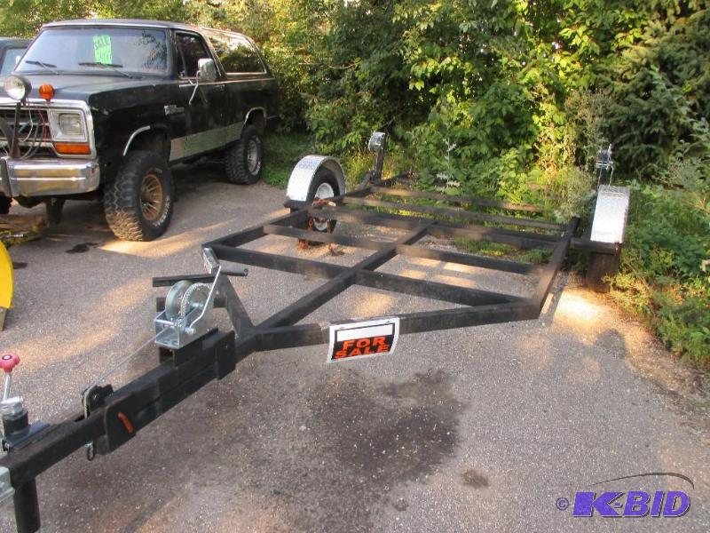 Brand New Crank Down Fish House Trailer, Made...