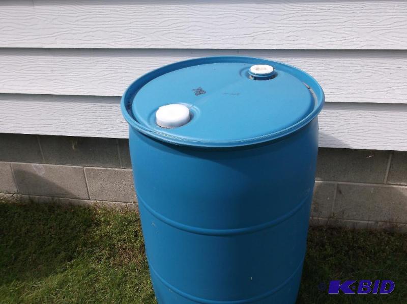 lot 24 image: Food grade 55 gallon barrel....
