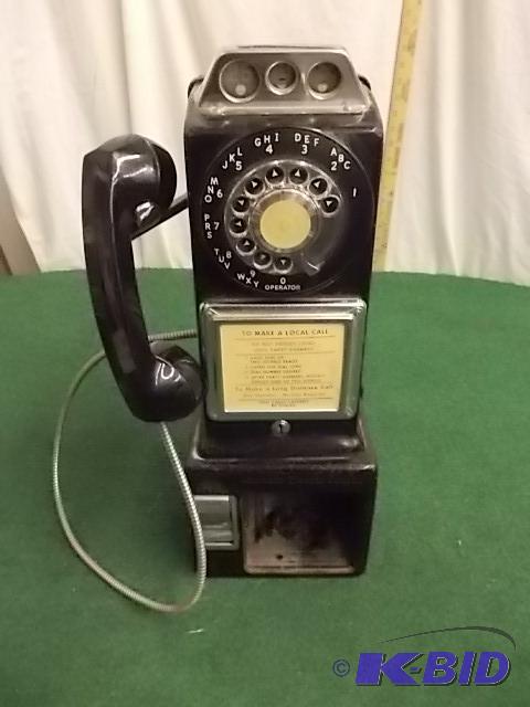 Automatic Electric Co. Pay Phone...