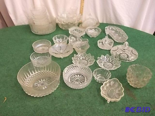 Box Lot - Large Assortment Of Crystal &amp O...