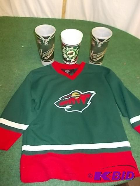 MN Wild Jersey (Youth Sz 14-16), Ornament, Tu...