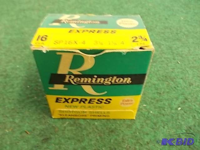 Remington (12) 16 ga 2-34 #4 Shot Gun Shells...