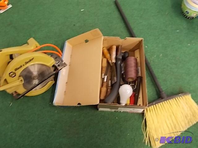 Lot Of Tools &amp Saw...