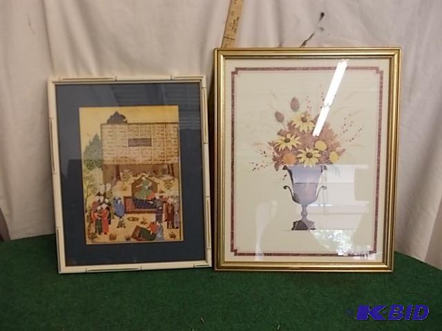 2-Framed Pictures...