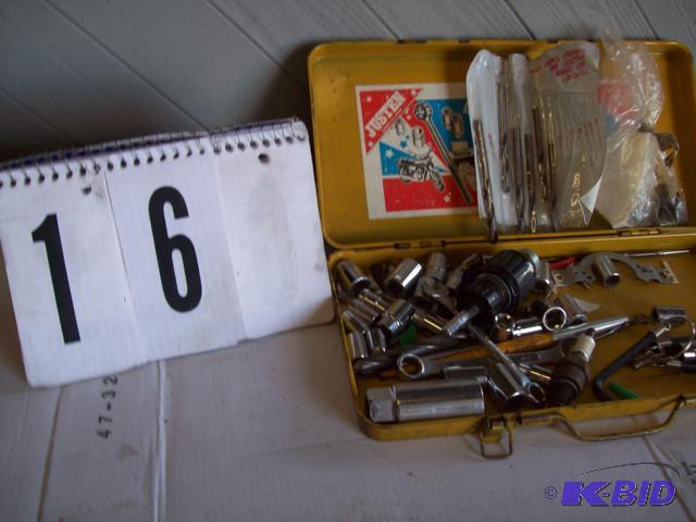 Misc. 38 and 14&quot Sockets In Yellow Met...