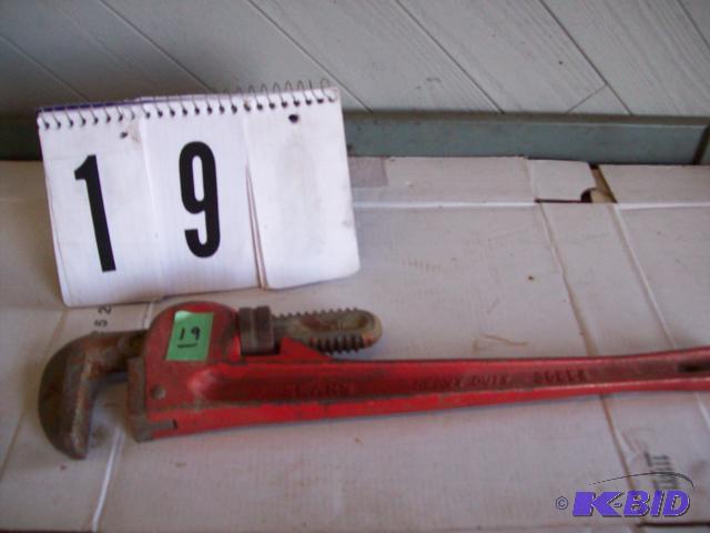 18&quot Sears Pipe Wrench...