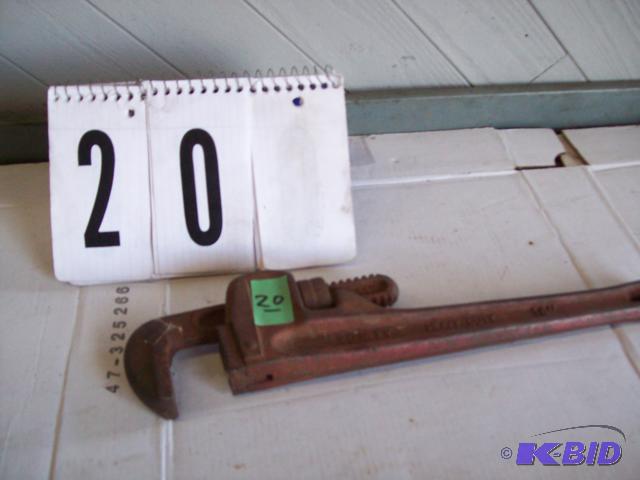 14&quot Stanley Pipe Wrench...