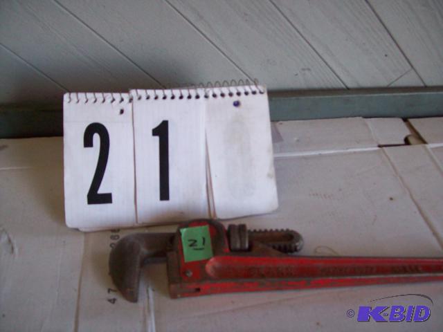 14&quot Sears Pipe Wrench...