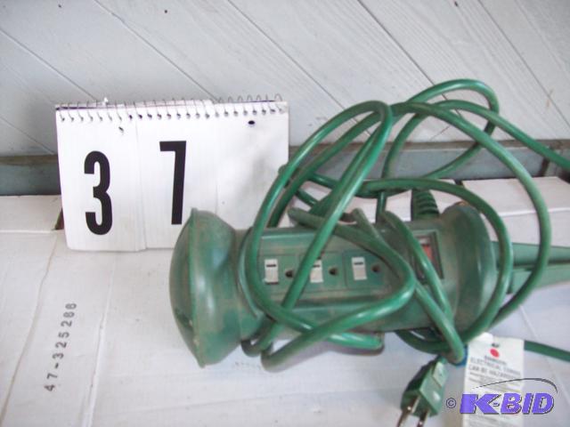 Outdoor Extension Cord Set With 3 Receptacles...