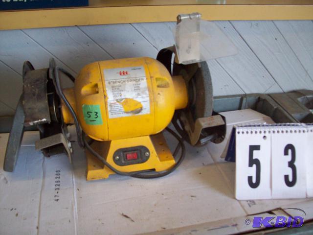 6&quot Bench Grinder, Needs Nuts to Hold On ...
