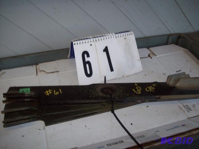 6 Blades for 60&quot Exmark Mower , 58 Cent...