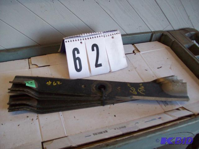 6 Blades for 60&quot Exmark Mower ,&nbsp 15...