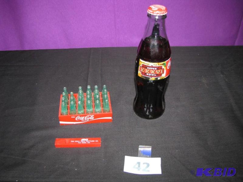 lot 42 image: vintage coca cola whistle small mini cae of c...