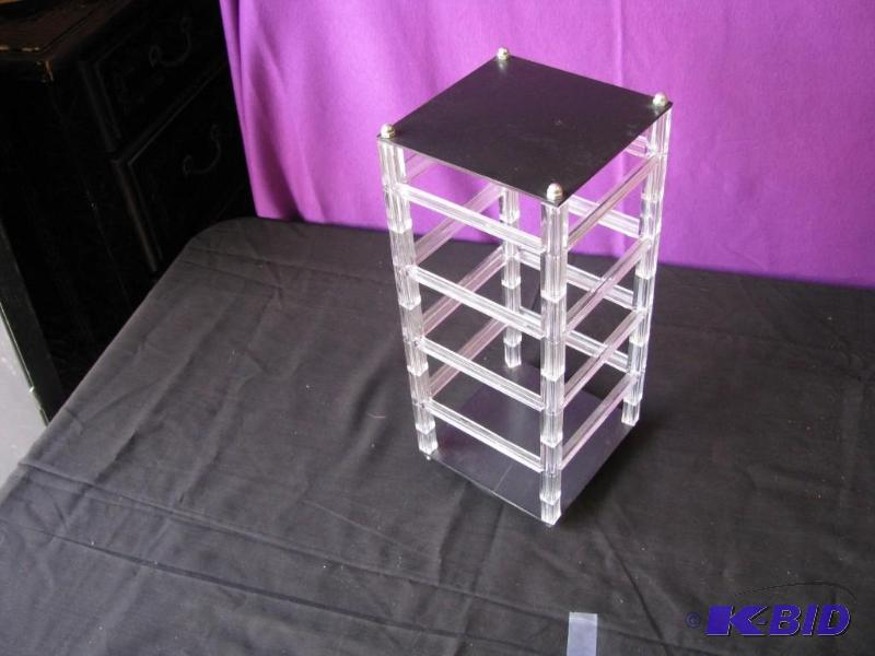 lot 48 image: rotating jewelry display for carded jewelry...