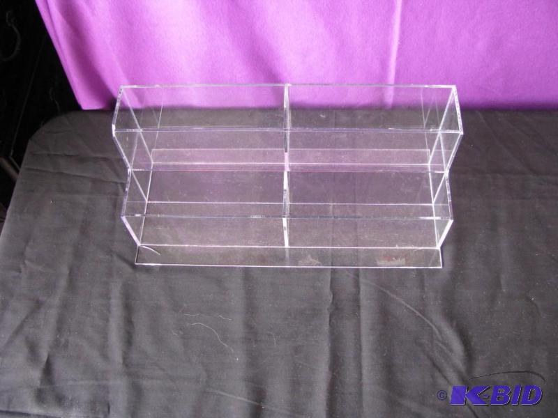 lot 59 image: Lucite acrylic display stand to arrange pamph...
